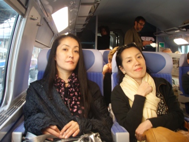 TGVの中にて 秀美と澄香